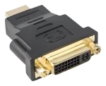 Lanberg redukcia HDMI (M) na DVI-D (F) čierna / Redukcia / 24 +5 pin (AD-0014-BK)