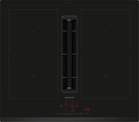 Siemens Siemens iQ500 ED631HQ26E, Black, Built-in, 60 cm, Zone induction hob, Glass-ceramic, 4 zone(s)