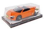 Mamido Naťahovacie autíčko kabriolet 1:18 oranžové