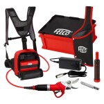 Elektrické nožnice FELCO 812+ komplet s powerpackom a dvojitou batériou