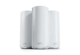 Netgear RBE773 Orbi 770 biela / Mesh Wi-Fi systém / Wi-Fi 7 / Tri-Band / 3 ks / 11000 Mbit/s (RBE773-100EUS)