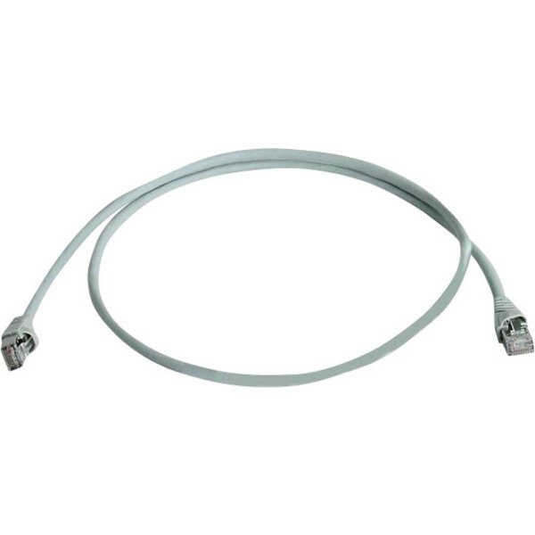 Telegärtner 100009117 RJ45 sieťové káble, prepojovacie káble CAT 6A S/FTP 20.00 m sivá dvojžilový tienený, s ochranou, samozhášavý 1 ks; 100009117