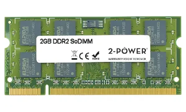 2-Power 2GB MultiSpeed / Operačná pamäť / SO-DIMM / DDR2 / 533/667/800 MHz (MEM0702A)