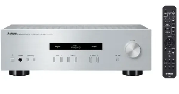 Yamaha A-S201 strieborná / Integrovaný stereo zosilňovač / 2x 115W / 2-kanálový (A-S201S)