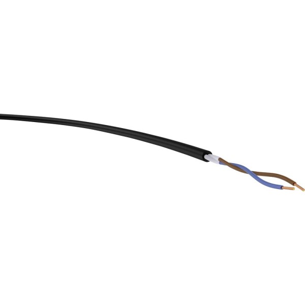 VER H07RN-F 2x 1 Ri. 50 energetický kabel H07RN-F 2 x 1 mm² čierna 50 m; VER H07RN-F 2x 1 Ri. 50