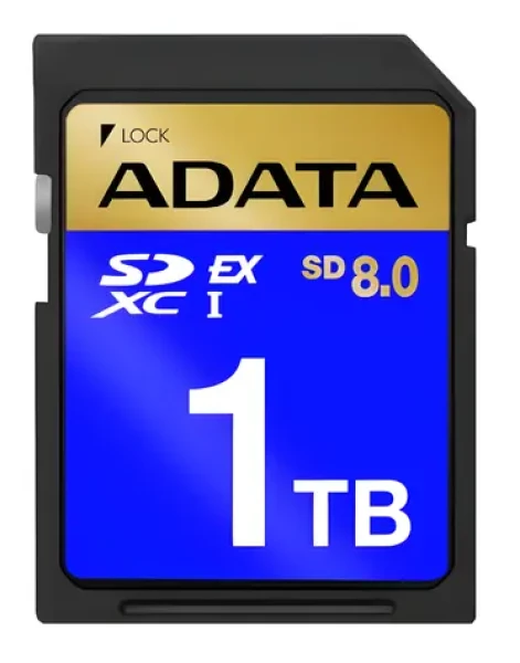 ADATA 1 TB čierna / Pamäťová karta / SDXC / SD 8.0 Express / čítanie: 1600 MB/s / zápis: 1200 MB/s (SD1TEX3L2-C)