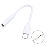 PremiumCord biela / Redukcia / USB-C na 3,5 mm jack / DAC chip / 10 cm (ku31zvuk03)