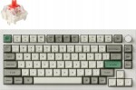 Keychron Keychron Q1 Max QMK/VIA Wireless Custom Mechanical Keyboard Fully Assembled Knob / Shell White / Gateron Jupiter Red