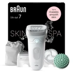Braun SE7-081 Silk-épil 7 biela / Epilátor / Li- ION / nabíjací kábel / puzdro (604476)