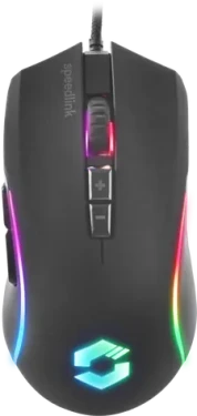 ZAVOS Gaming Mouse čierna / herná drôtová myš / optická / 3200 DPI / 5 tlačidiel / USB-A / 1.5m (SL-680022-RRBK)