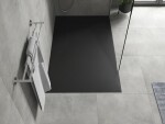 MEXEN - Hugo sprchová vanička obdĺžniková SMC 160x90, čierna 42709016