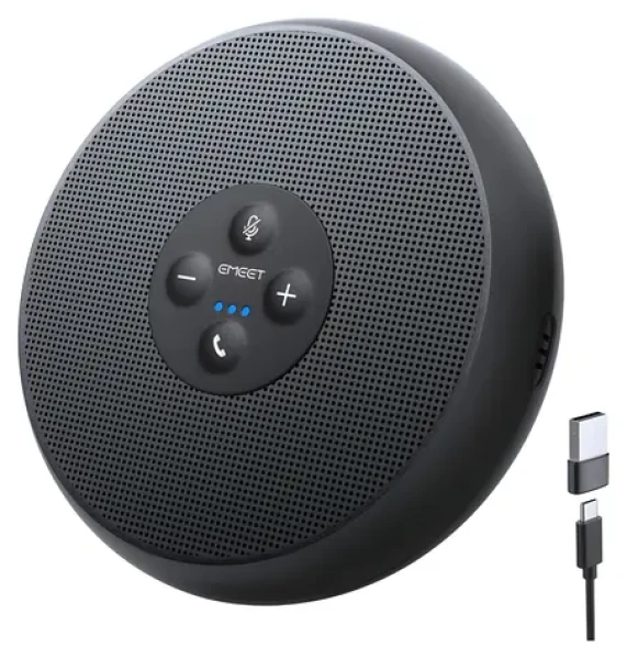 EMEET OfficeCore M1A / Konferenčný reproduktor / USB-C / Mikrofón 360° / Až 8 účastníkov (E1102)