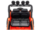 Mamido Elektrické autíčko Jeep Rubicon 24 V 2x200 W oranžové