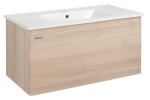 Kúpeľňová skrinka s umývadlom Naturel Ancona 100x45x46 cm akácia ANCONA2100DV ANCONA2100DV