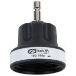 KS Tools 150.1955 Adaptér chladiaceho systému M46 x 3.0, biely; 150.1955