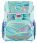 Herlitz Školská aktovka Loop PLUS Minty Love / 17 l / bočné a predné vrecko / reflexné prvky (400205349)