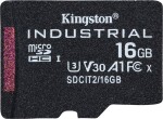 Kingston Industrial MicroSDHC 16 GB Class 10 UHS-I/U3 A1 V30 (SDCIT2/16GB)