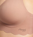 Dámska podprsenka ZERO Microfibre 2.0 Soft bra - CAMEO BROWN - sv. hnedá 00ME - SLOGGI BROWN L