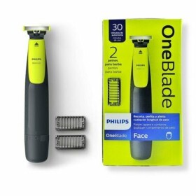 Philips OneBlade QP2510/15 limetkovo-čierna / Zastrihávač fúzov / výdrž 30 minút / 1-3 mm (QP2510/15)