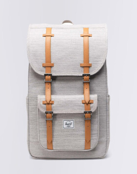 Herschel Supply Little America Light Grey Crosshatch