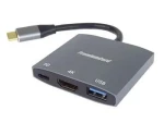 PremiumCord adaptér USB-C na HDMI / Adaptér / USB 3.2 / PD / 4K (8592220022471)