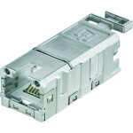 Weidmüller 1962850000 neupravený zástrčkový konektor pre senzory - aktory sada konektorov RJ45 10 ks; 1962850000