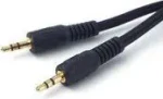 MicroConnect Slim audio kábel 3-pin Jack 3.5mm - Jack 3.5mm 0.5m čierna (AUDLL05)