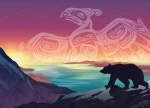 COBBLE HILL Puzzle Búrlivák a medveď