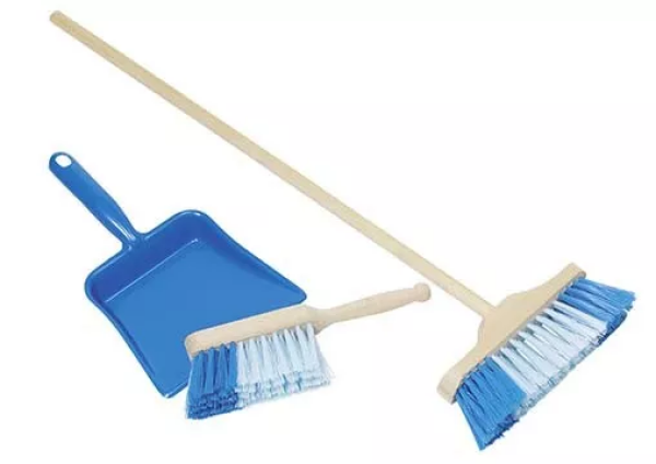 Goki Goki Smetáčik, lopatka, metla - modrý