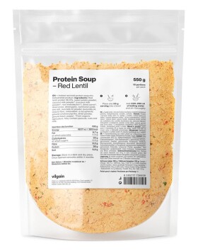 Vilgain Proteínová polievka – Šošovicová 550 g