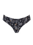 Julimex Simple Paisley Brasil nohavičky S-XL černý vzor XL