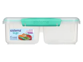 Sistema TO GO Štvorkomorová krabička 1.7 l mätová (9414202217400)