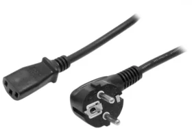 StarTech napájací kábel CEE7/7 - IEC C13 čierny / Napájací kábel / 1,8 m / 250 V, 10 A (PXT101EUR)