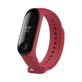 FIXED Silikónový remienok Silicone Strap pre XIAOMI Mi Band 3/4 ružový (FIXSSTB-1414-PI)