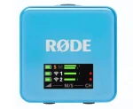 Rode Wireless GO Gen 3 modrá / bezdrôtový mikrofónny systém / 2x vysielač a 1x prijímač / 3.5mm jack / USB-C (WIGOGEN3BLU)