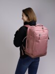 Príručná batožina 55x40x20 Travelite Kick Off Multibag Backpack Rosé