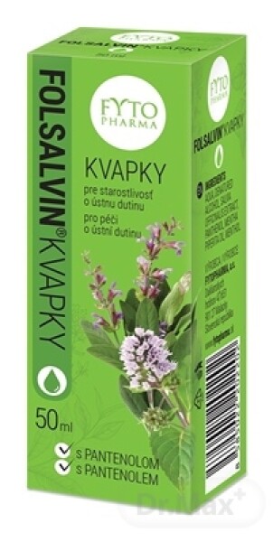 FYTO Folsalvin kvapky na kloktanie s pantenolom 50 ml