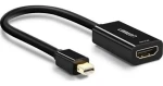 Ugreen 40360 čierna / Adaptér / Mini DisplayPort - HDMI / 4K 30Hz / 0,25 m (UGR158BLK)