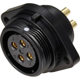 Weipu SP2113 / S 4 guľatý faston, 1 ks; SP2113 / S 4