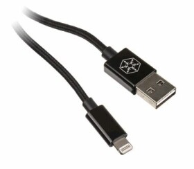 SilverStone Dátový kábel USB - Lightning 1m čierna (SST-CPU03J-1000)