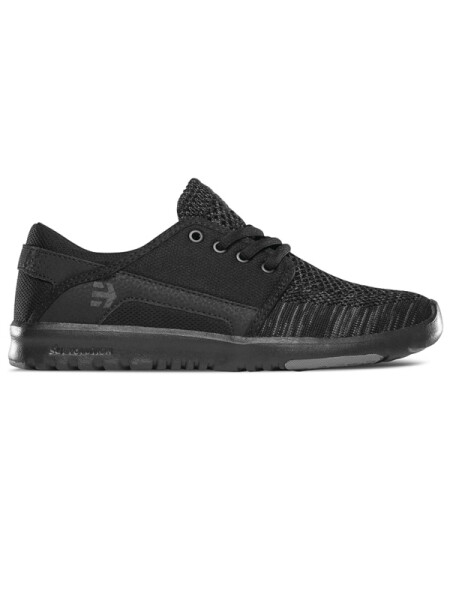 Etnies Scout YB BLACK/GREY/BLACK dámske letné topánky - 37EUR