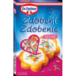 Dr. Oetker Zdobenie pestré (80 g) DO0031 dortík - Dr. Oetker - Dr. Oetker