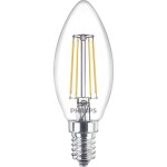 Philips Lighting 76307700 LED En.trieda 2021 F (A - G) E14 sviečkový tvar 4.3 W = 40 W teplá biela (Ø x d) 3.5 cm x 9.7 cm 1 ks; 76307700