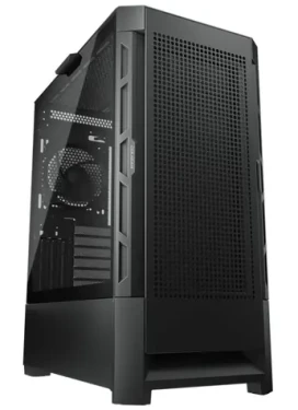 COUGAR Airface čierna / PC skriňa / E-ATX / ATX / micro-ATX / mini-ITX / priehľadná bočnica / bez zdroja (CGR-5ZD1B-AIR)