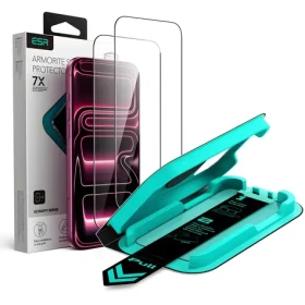 ESR UltraFit Armorite čierny rámček / Ochranné sklo / Apple iPhone 18 Pro Max, 17 Pro Max / 2 ks / Temperované sklo