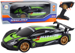 Mamido Auto na diaľkové R/C ovládanie Speed ​​King 1:10 zelené