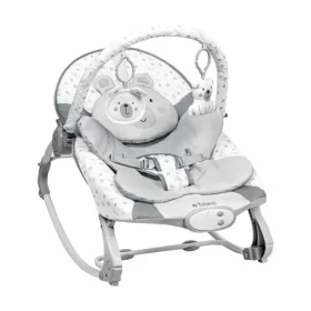 Tulano Cloe 35 Bear sivá / Hojdacie lehátko / od narodenia do 9 kg (TN-CLOE 35 BEAR)