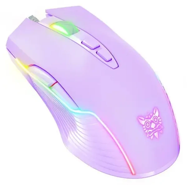 ONIKUMA CW905 fialová / Herná myš / RGB / USB / 7 tlačidiel / 6400 DPI (CW905 Wired Purple)