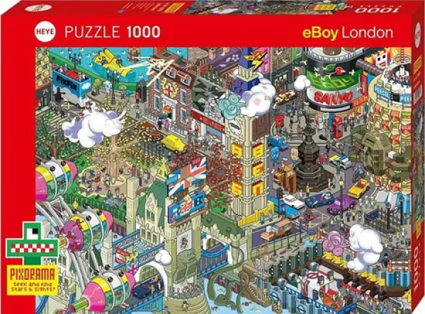 HEYE Puzzle Pixorama: Londýnske pátranie