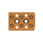 Weidmüller 0624920000 svorková lišta 22 mm skrutkovací olivovo zelená 100 ks; 0624920000